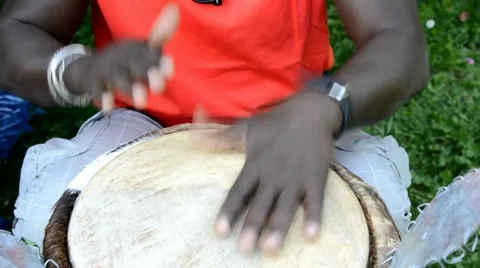 African musicians Stock Footage 7756226