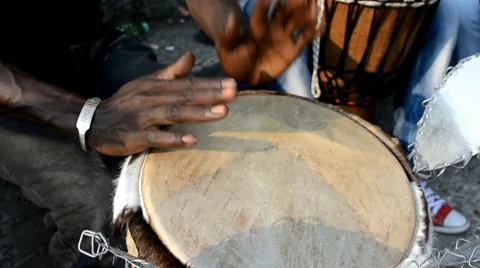 African musicians Stock Footage