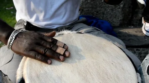 African  musicians Video stock 7756254