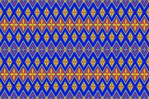 African native fabric Stock Illustration