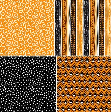African pattern Stock Illustration