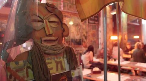 African restaurant Video stock 37390246