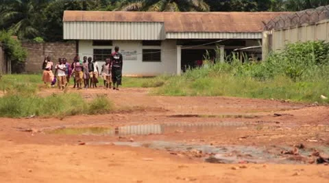 African School Children 库存影片 12192001