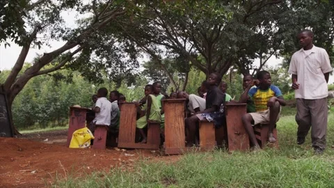 African School 動画素材 160554060