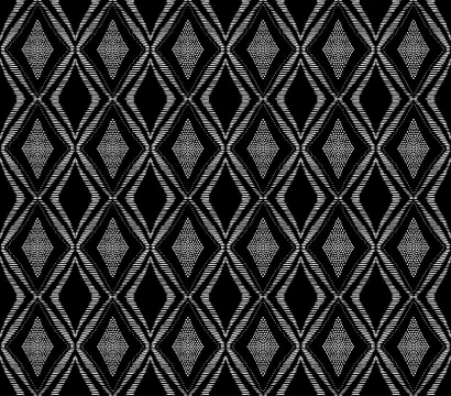 African seamless vector pattern Stock Illustration