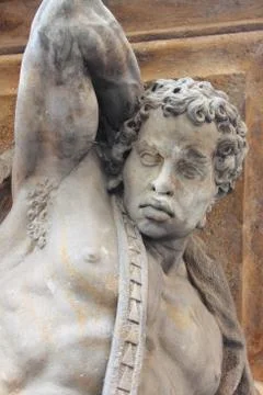 African slave statue Foto stock