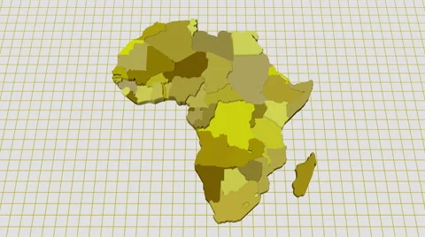 African State Animation Vídeo Stock 62905705