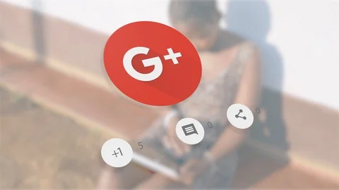 African stock video animation of growing popularity on Google Plus with a rur Stock Footage 89643473