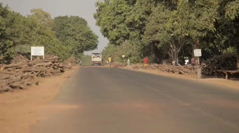 African Street Environment 스톡 동영상 64306143