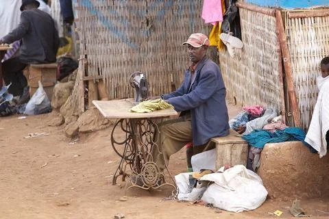 African tailor Stock Photos
