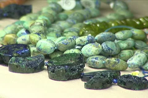 African Trade Beads Close-up 動画素材 10700607