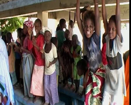 African traditional dance Stock Footage 12664895