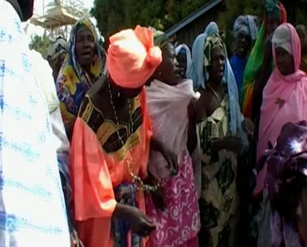 African traditional dance Stock Footage 12664941