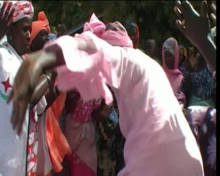 African traditional dance Stock Footage 12664952