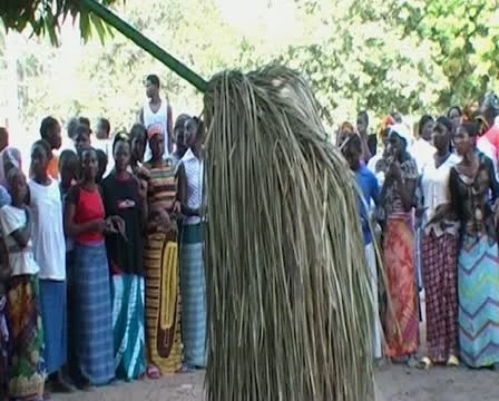 African traditional dance Stock Footage 12664977