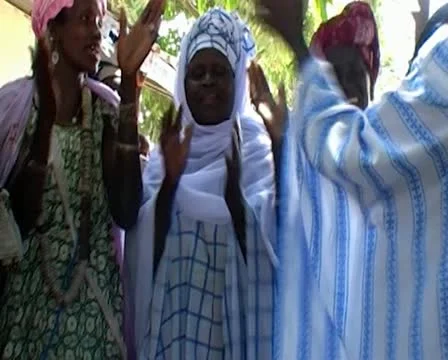 African traditional dance Stock Footage 12665079