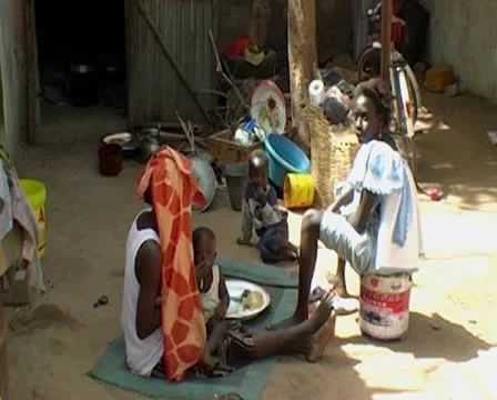 African traditional dance Stock Footage 12665106