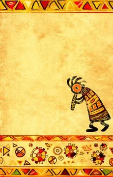 African traditional patterns Stock Illustration