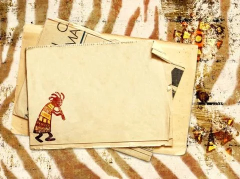 African traditional patterns Stock Illustration