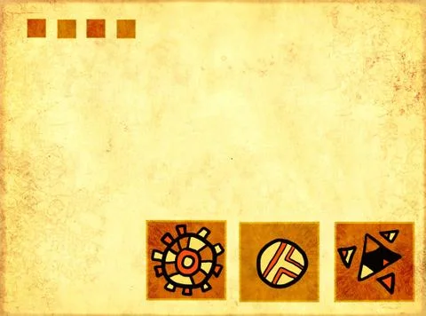 African traditional patterns Stock Illustration