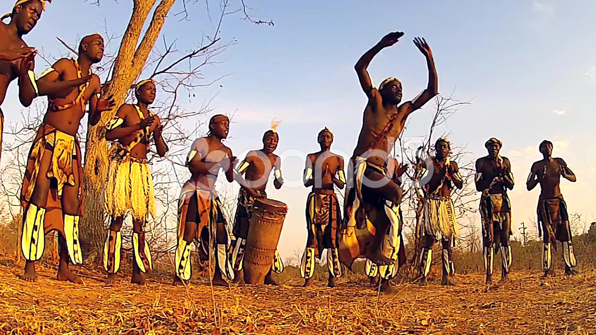 african tribe dance