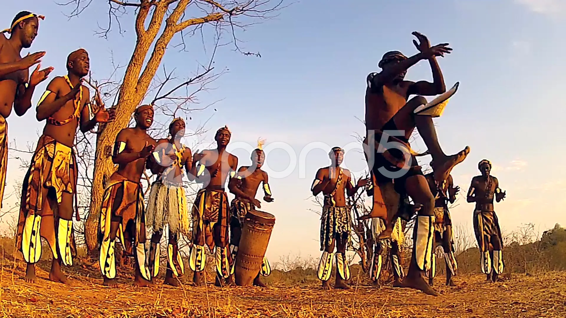 african tribe dance