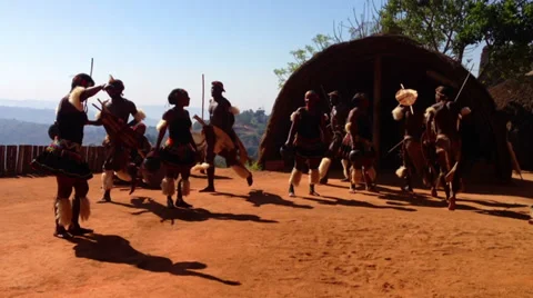 African Tribe 1 Stock Footage 34931773