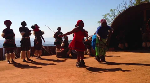 African Tribe 2 Stock Footage 34931500