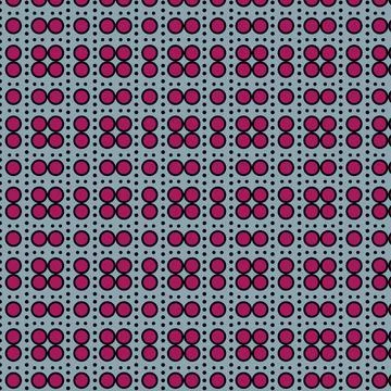 African Wax Pattern Vector Illustration Stock Illustration