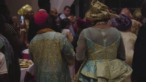 African wedding dancing. Video stock 148893898