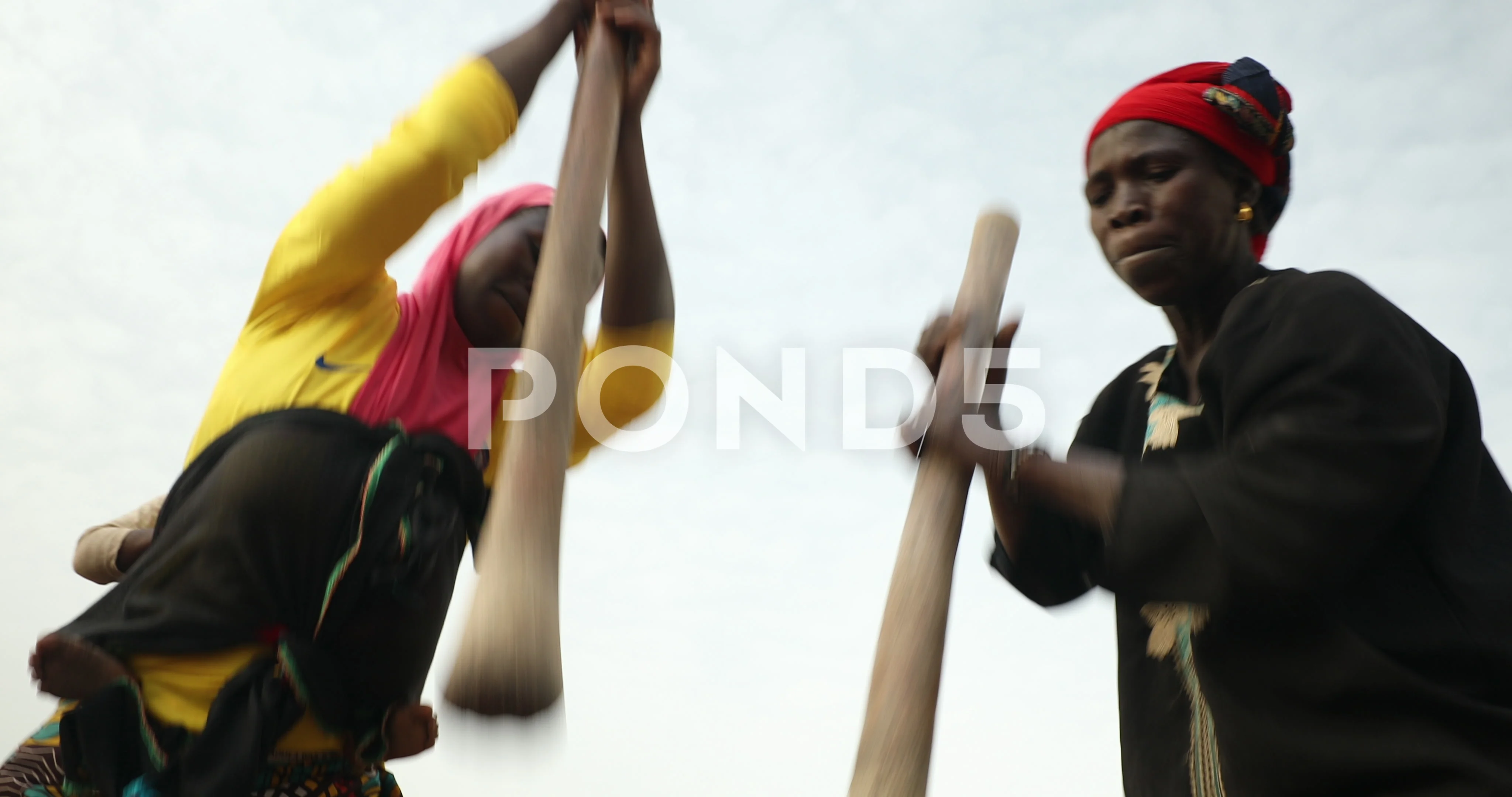 Xhosa stick fighting Stock Photos and Images