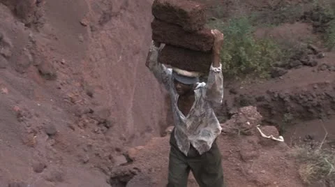 African workers Stock Footage 11825089