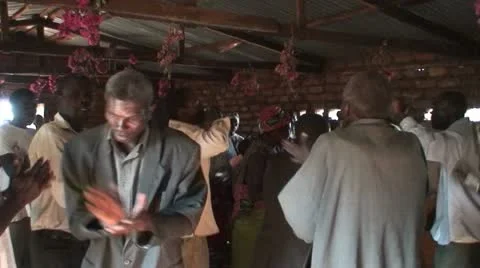 Africans Dancing Stock Footage 11428843