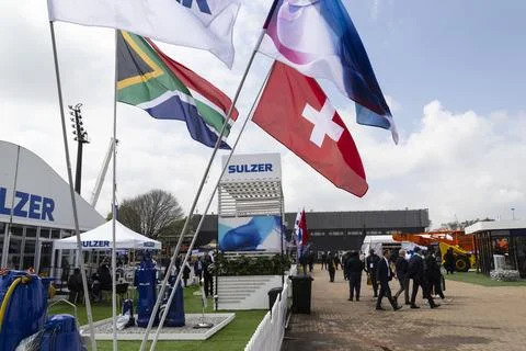 Africa's biggest mining, industrial, electrical and power Expo opens in Johannes Stock Photos