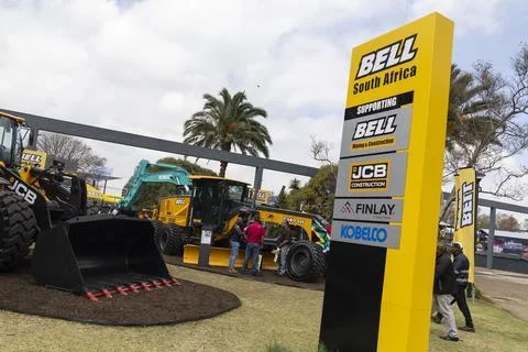 Africa's biggest mining, industrial, electrical and power Expo opens in Johannes Stock Photos