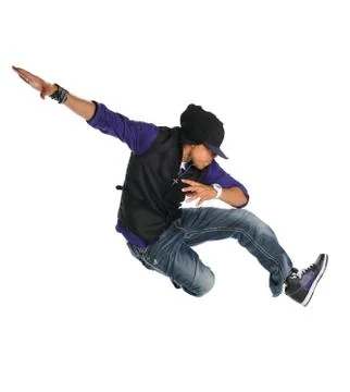 Africna american dancer Stock Photos