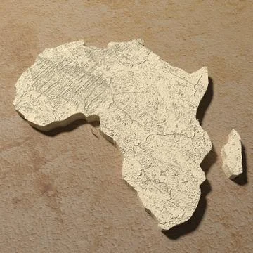 Afrika Stock Illustration