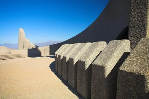 Afrikaans language monument Stock Photos