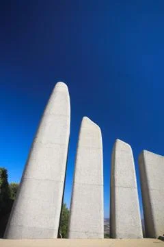 Afrikaans language monument Stock Photos