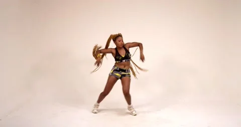 Afro Beat Dancer Stock Footage 142187585