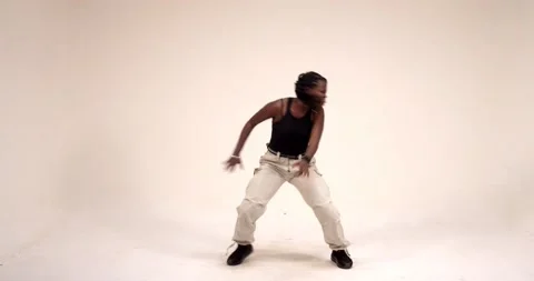 Afro beat dancer Video stock 142188170