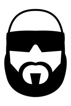 Afro man Stock Illustration