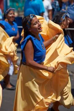 Afrodescendiente Dance Group Stock Photos