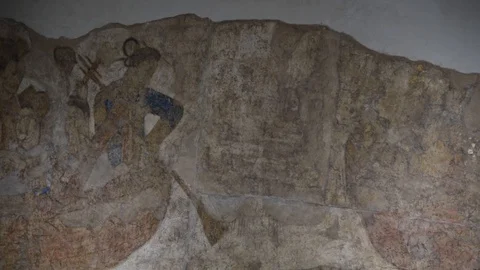 Afrosiyab The Town Samarkand Stock Footage 130156351