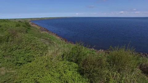 Afsluitdijk02 Video stock 75639312