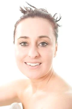 After bath Stock Photos