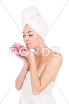 After bath Stock Photos