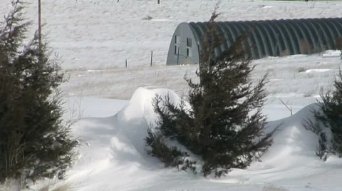 After the Blizzard Stock Footage 54727645