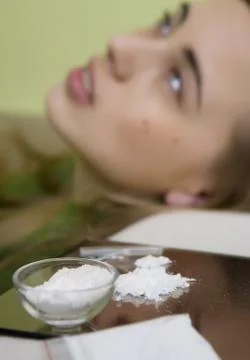 After cocaine comsuming Stock Photos