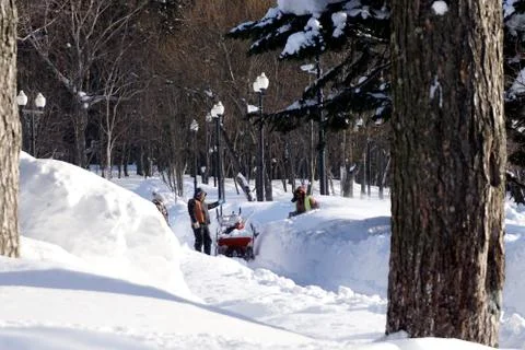 After the cyclone Stock Photos